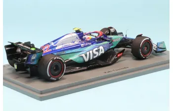 RACING BULLS F1 Vcarb-01 Team Visa Cash App №22 Las Vegas Usa Gp (2024) Yuki Tsunoda, Blue White