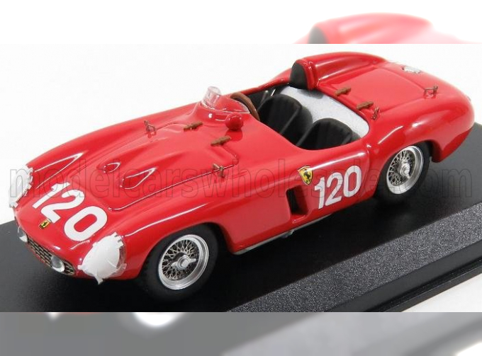 FERRARI 750 Monza N120 Targa Florio (1955) Maglioli - Sighiniolfi, red