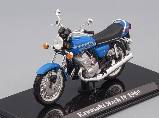 мотоцикл KAWASAKI Mach IV 1969 Blue