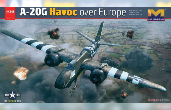 Сборная модель A-20G Havoc over Europe