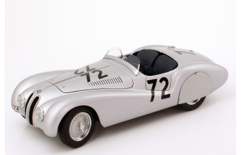 BMW 328 Roadster Streamline #72, Ulrich Richter - Wilhelm Briem Mille Miglia (1940), silver