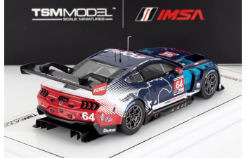 FORD Mustang Gt3 5.4l V8 Team Multimac Motorsport №64 Imsa 24h Daytona (2024) Christopher Mies - Mike Rockenfeller - Harry Tincknell, Blue