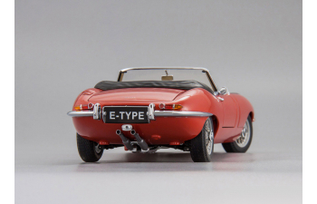 JAGUAR E-Type Roadster Series I 3.8, red