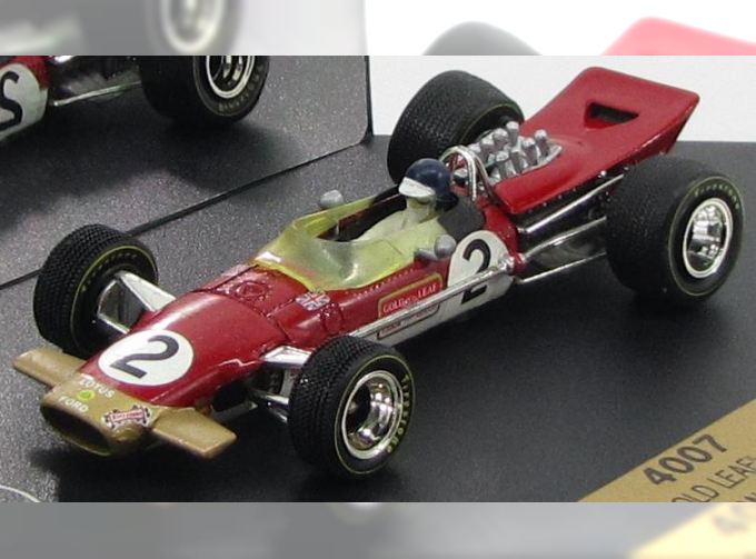 Lotus 49B "Gold Leaf" Belgian GP 1968 Jackie Oliver
