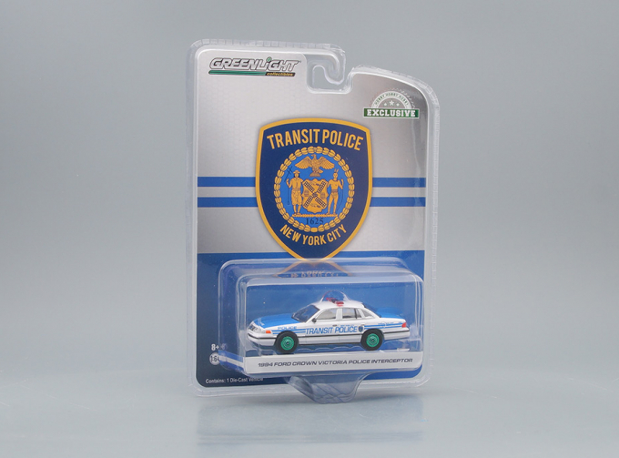 FORD Crown Victoria Police Interceptor "New York City Transit Police Ceremonial Unit " 1994 (Greenlight!)