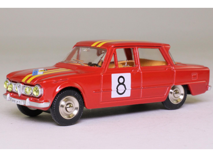 ALFA ROMEO Giulia №8 GTA (1966), red