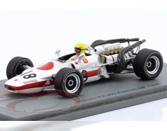 HONDA RA302 #18 France GP Formula 1 Jo Schlesser (1968)
