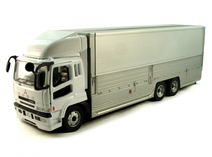 MITSUBISHI Fuso Heavy Duty Wing Truck, белый с серебристым