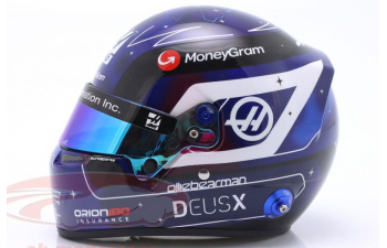 MINI HELMET Oliver Bearman MoneyGram Haas F1 Team #87 Singapore GP Formula 1 (2025)