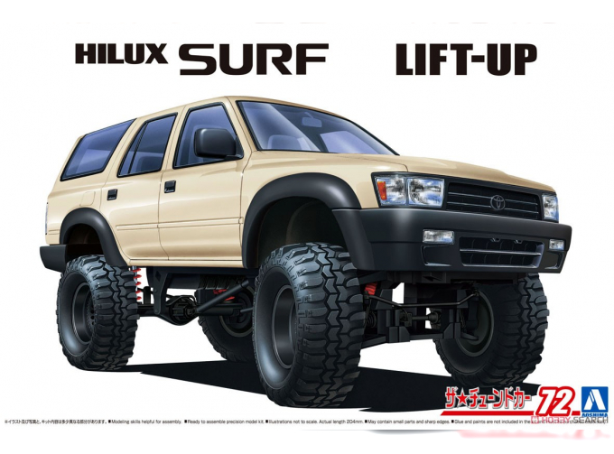 Сборная модель Toyota HiLux Surf Lift-Up 91