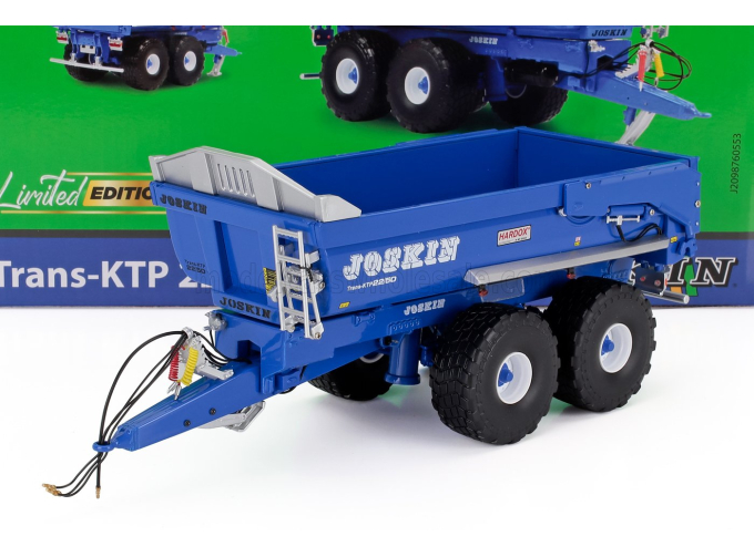 JOSKIN Trailer Trans-ktp 22-50 2-assi (2010), blue