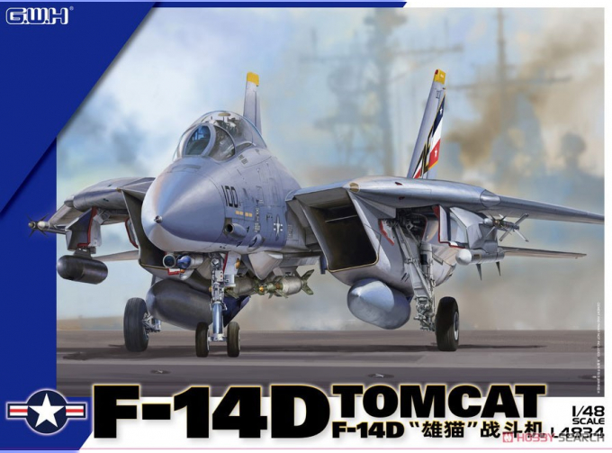 Сборная модель истребитель-перехватчик F-14D Tomcat