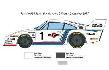 Сборная модель Porsche 935 Baby