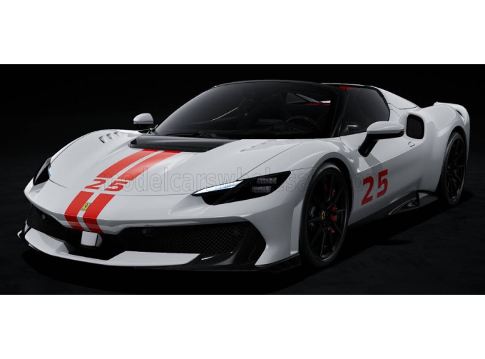 FERRARI 296 Speciale A №25 Spider Open (2025), white
