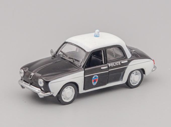 RENAULT Dauphine Police, black / white