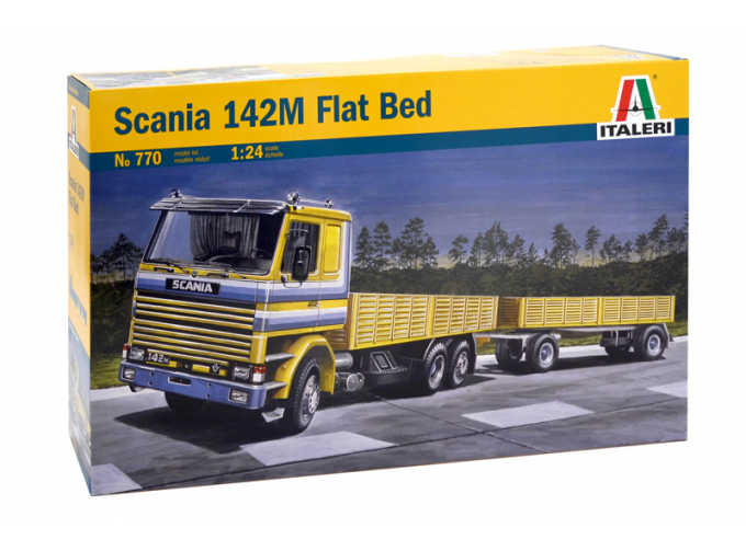 Сборная модель SCANIA 142M FLATBED