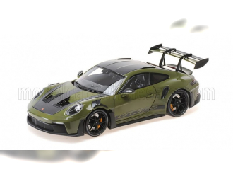 PORSCHE 911 992 Gt3 Rs Coupe (2024), olive/black