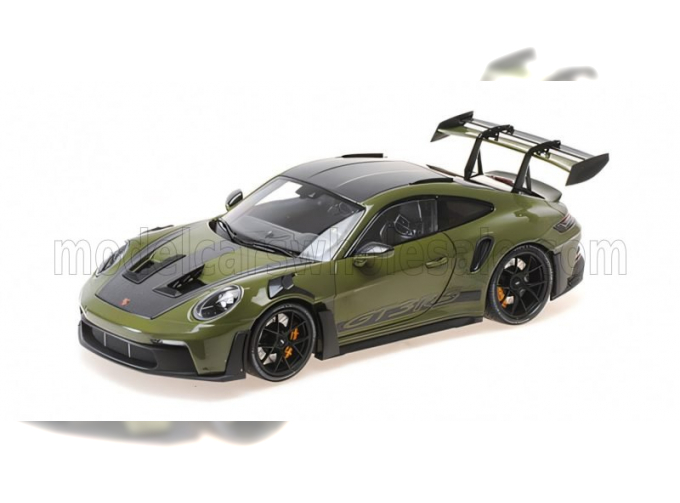 PORSCHE 911 992 Gt3 Rs Coupe (2024), olive/black