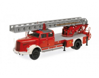 MERCEDES-BENZ L 6600 AERIAL LADDER - DL30 - RED/WHITE