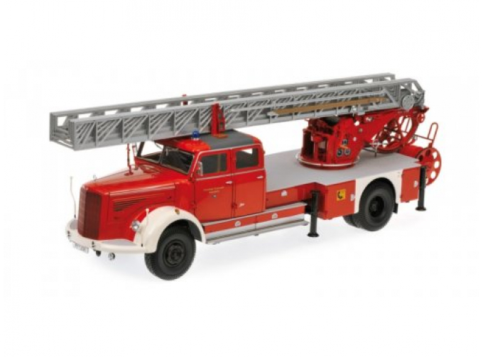 MERCEDES-BENZ L 6600 AERIAL LADDER - DL30 - RED/WHITE