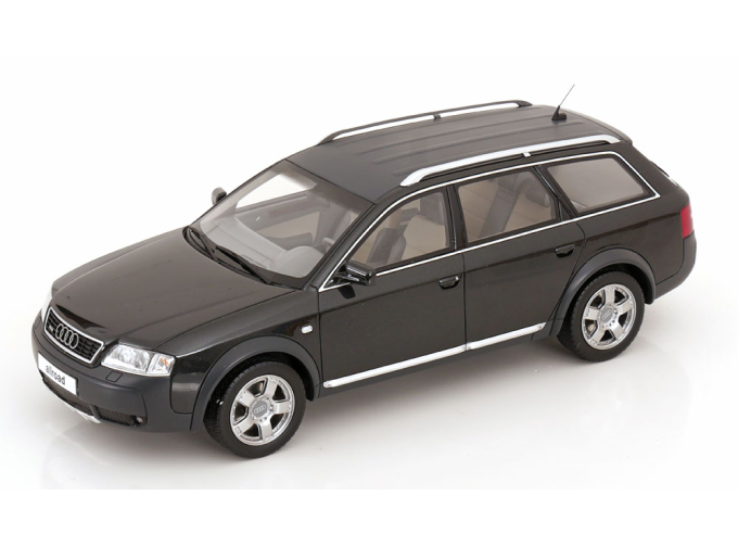 AUDI A6 Avant Allroad Quattro (2000), black-metallic / matt-black