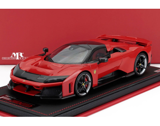 FERRARI F80 (2024) - Con Vetrina - With Showcase, Rosso Scuderia - Red