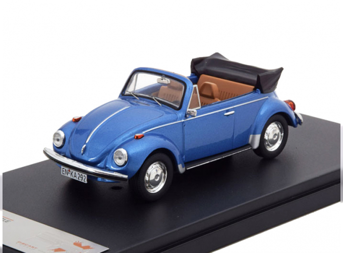 VOLKSWAGEN Super Beetle Convertible (1973), metallic blue