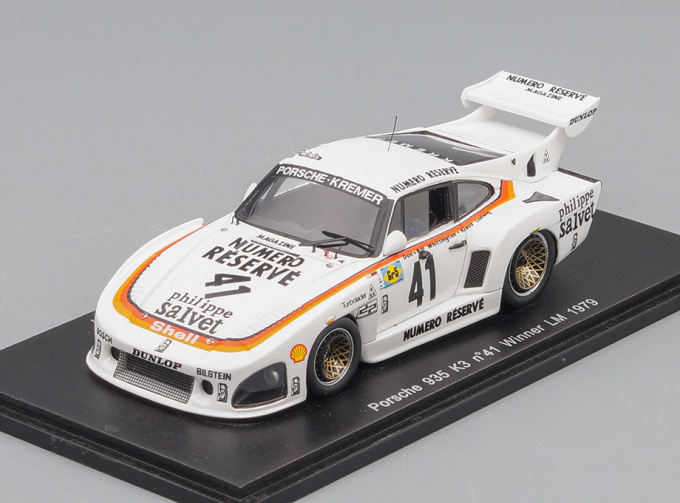 PORSCHE 935 K3 #41 K. Ludwig - B. Whittington- D. Whittington Winner LM (1979), white