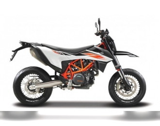 KTM 690 SMC R, weiss/orange