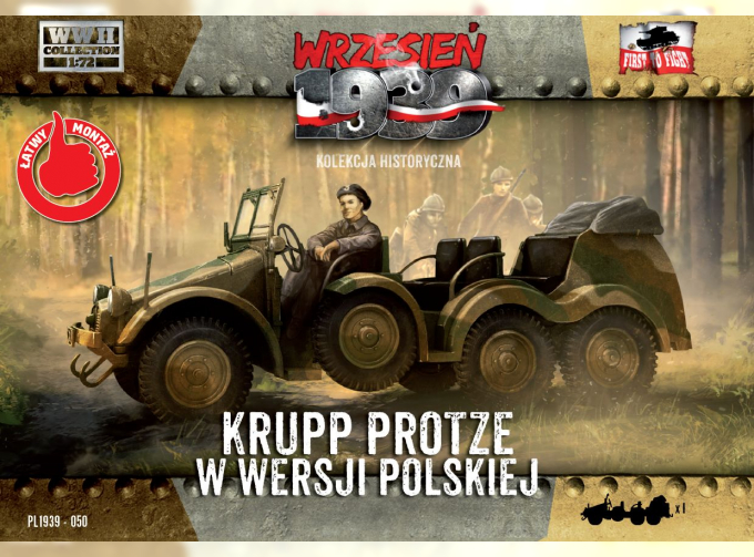 Сборная модель Krupp-Protze PL (magazine)