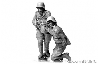 Сборная модель Немецкая пехота, Африканский корпус