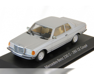 MERCEDES-BENZ 230 C - 280 CE Coupe, silver