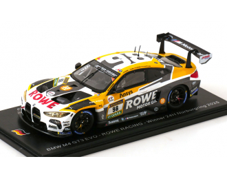 BMW M4 GT3 Evo #98 Winner 24h Nürburgring 2025 Rowe Racing Augusto Farfus, Jesse Krohn, Raffaele Marciello, Kelvin van der Linde (2025)