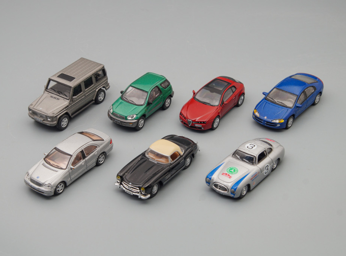 Набор ALFA ROMEO - DODGE - MERCEDES-BENZ - TOYOTA