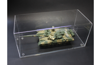 Бокс акриловый для техники и грузовиков в масштабе 1/35