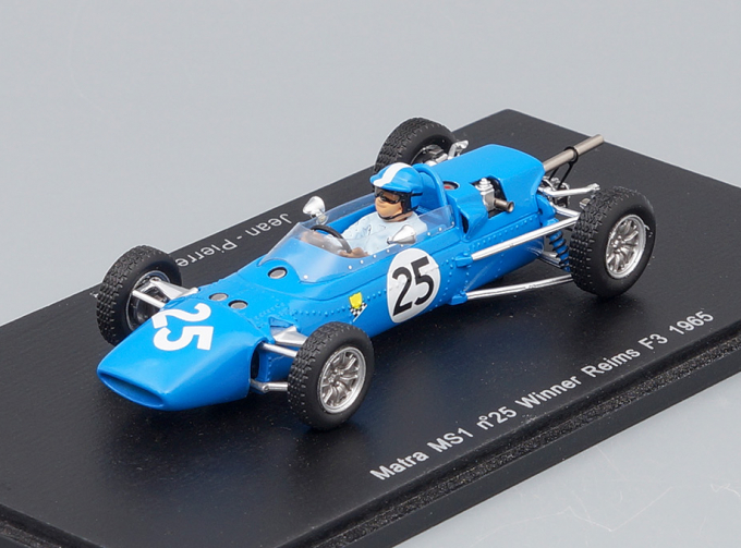 MATRA MS1 25 Победитель Reims GP F3 1965 Jean-Pierre Beltoise (FI), blue