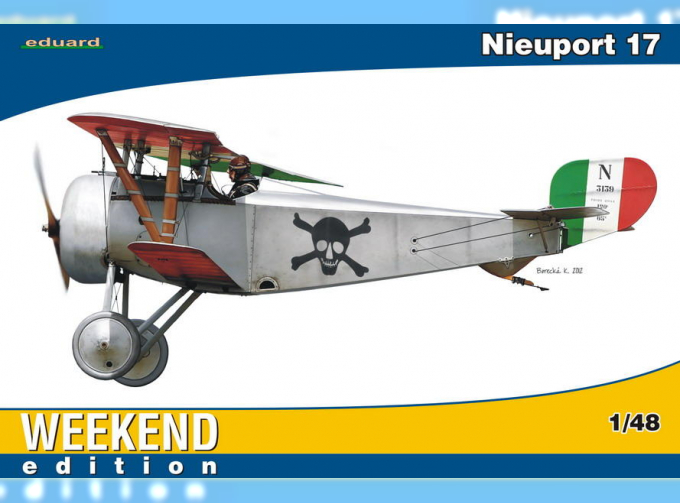 Сборная модель Самолет Nieuport 17