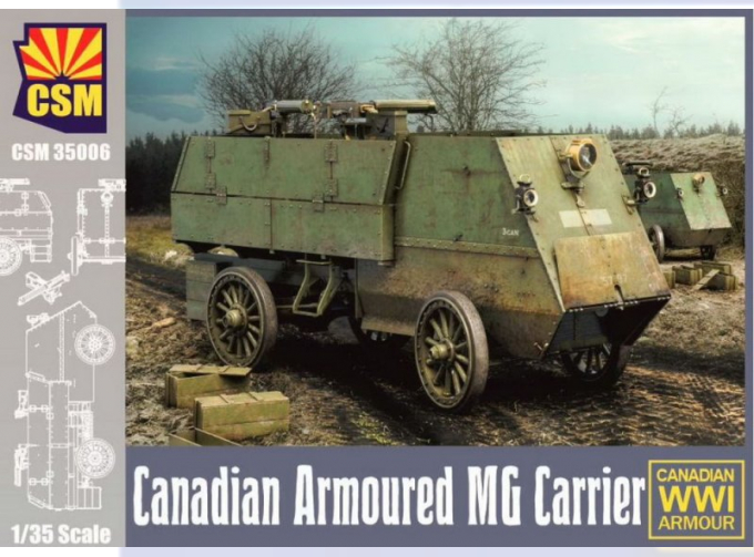 Сборная модель Canadian Armoured MG Carrier