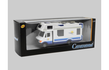 MERCEDES-BENZ 308D T1 кемпер белый с синим