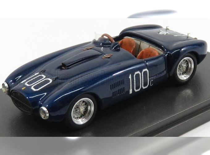 FERRARI 375mm Spider N100 March Field Afb (1954) S.johnston, Blue Met