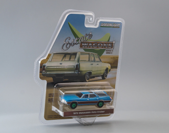 OLDSMOBILE Vista Cruiser 1972 Viking Blue/Wood Grain (Greenlight!)