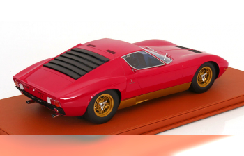 LAMBORGHINI Miura SV, red golden