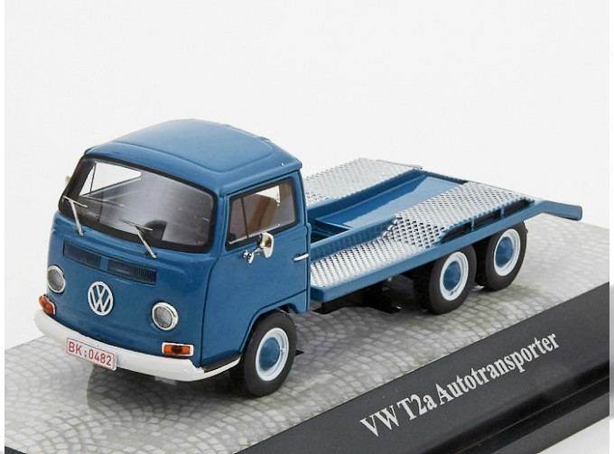 VOLKSWAGEN T2a Car Transport (1967), blue