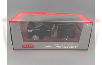 TOYOTA Alphard, чёрный