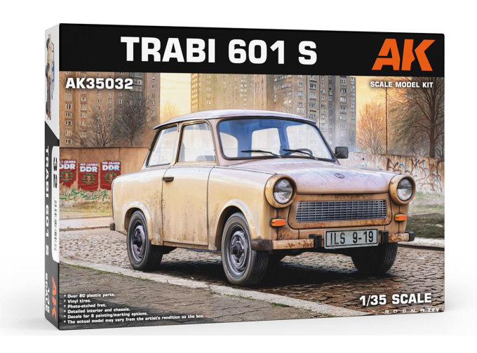 Сборная модель TRABANT 601 S / TRABI 601 S