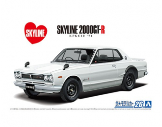 Сборная модель Nissan Skyline KPGC10 HT2000 GT-R 71