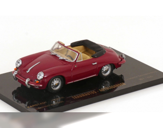 PORSCHE 356 C Cabrio, dark red