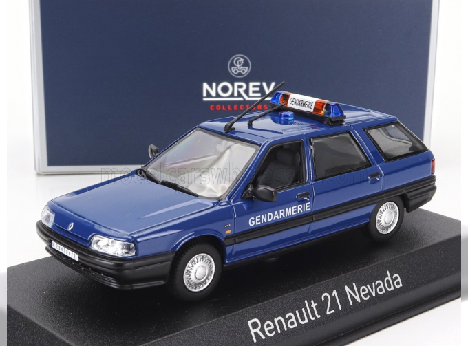 RENAULT R21 Nevada Sw Station Wagon Gendarmerie (1994), Blue