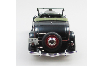 FORD Model 18 roadster top (1933), black