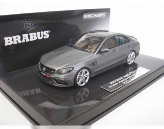 BRABUS 600 AUF BASIS MERCEDES AMG C 63 S - 2015 - GREY METALLIC MATT